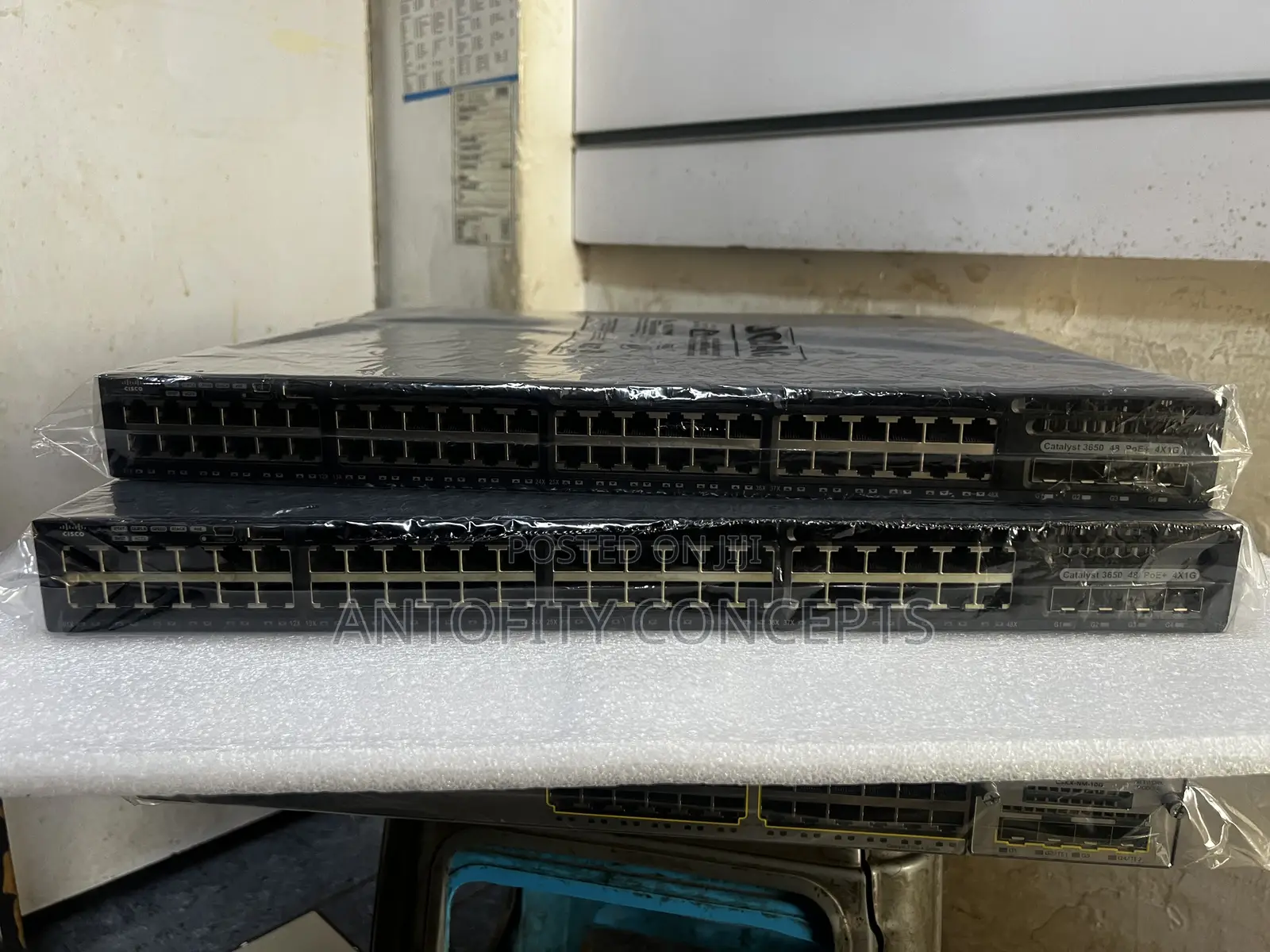 Cisco Catalyst 3650 48 Poe+ 4x1g Ws-C3650-48p(S) Gigabit Poe Switch