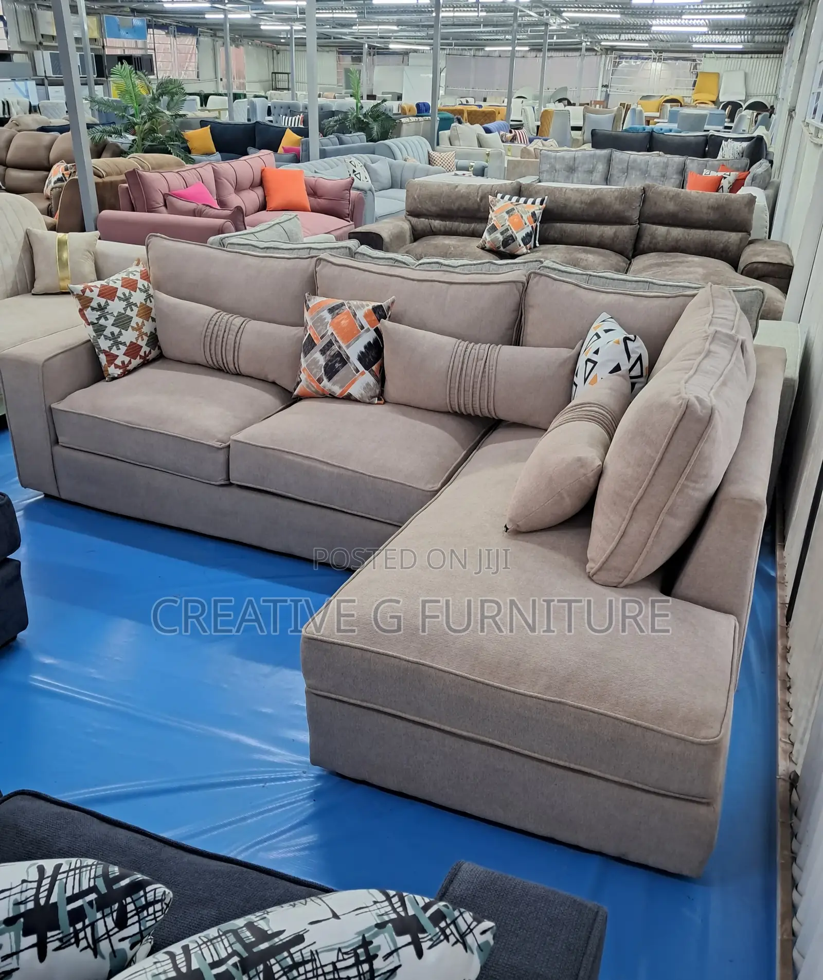 Fancy Classic 6 Seater L Sofa