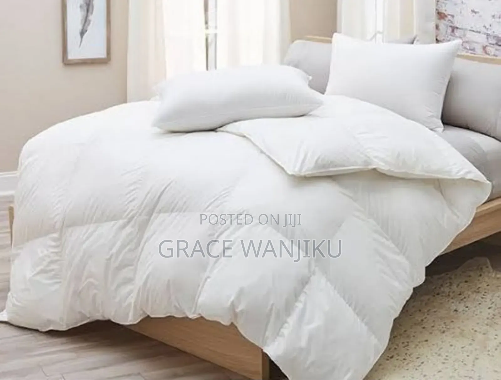White Unbinded Duvets
