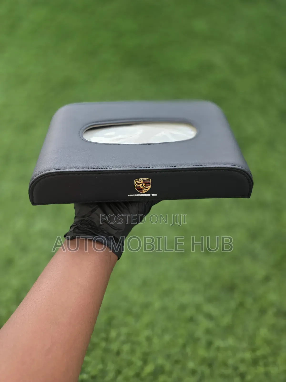 Porsche Car Tissue Holder – Luxury Serviette Organizer for Dashboard