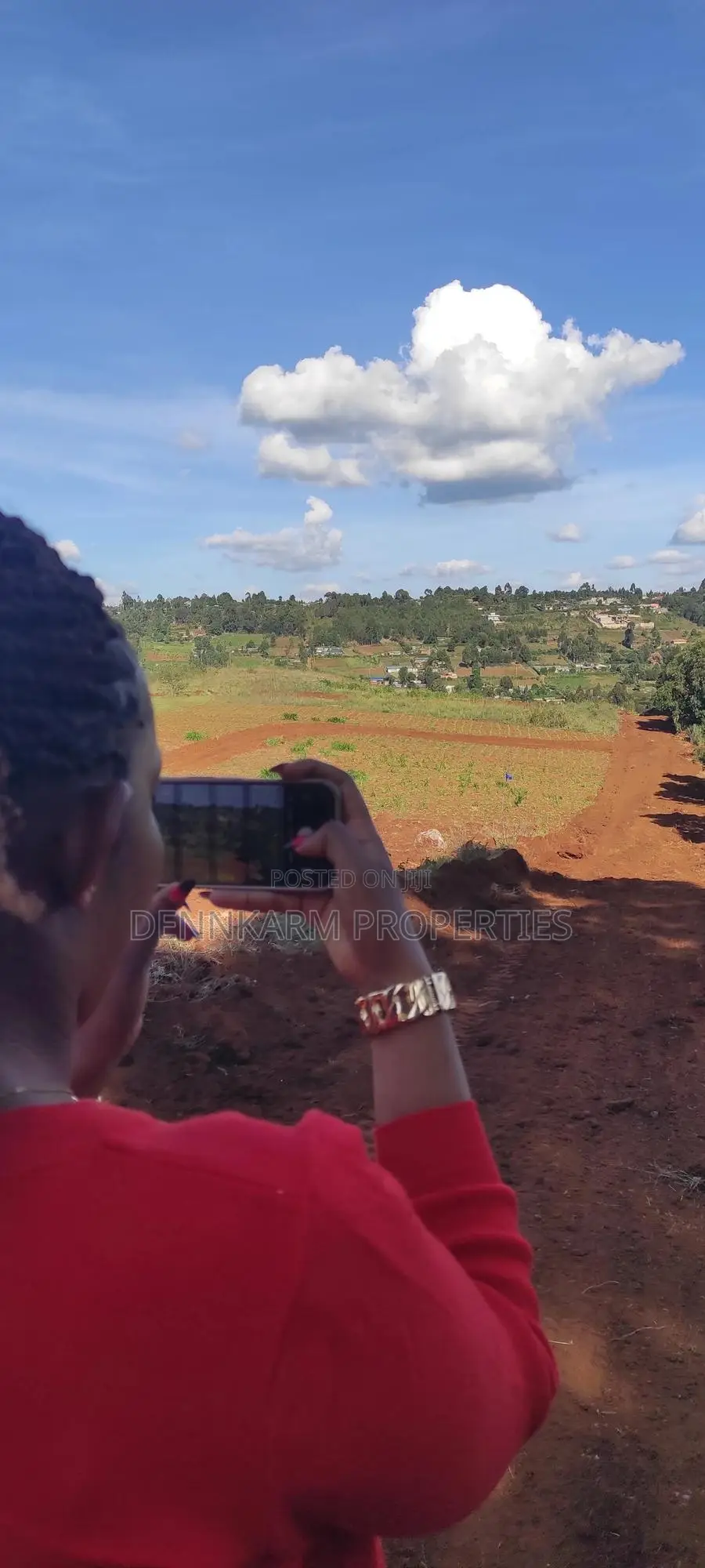 Prime 1/8 Acre In Kikuyu, Thigio (Fronting Tarmac)