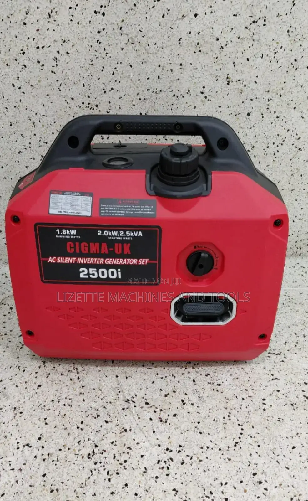Cigma Uk 2.0kw/2.5kva Silent Inverter Generator Single Phase 2500i