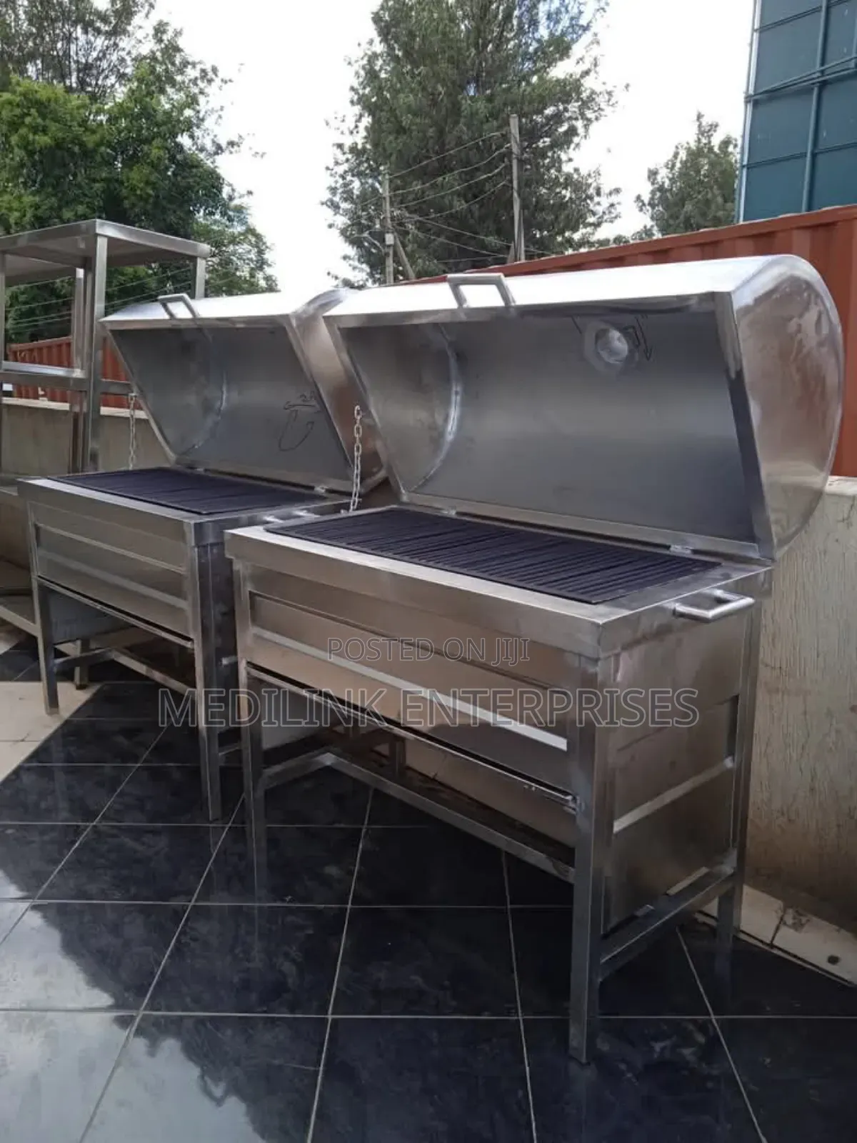Stainless Steel Commercial Barbecue Grill