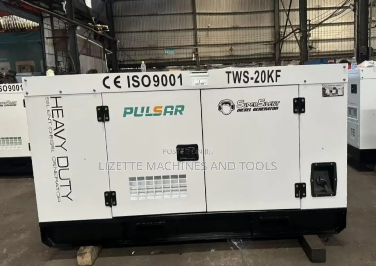 Pulsar 28kva 3 Phase Water Cooled Diesel Generator 4 Piston
