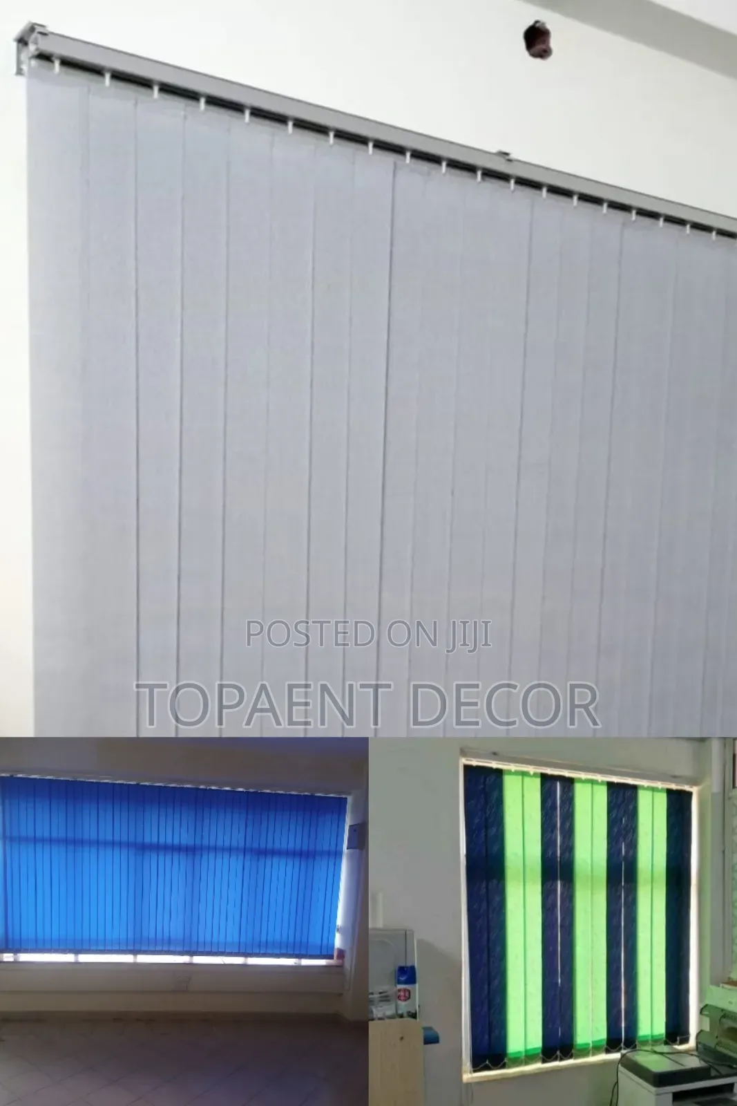 Privacy Style Vertical Office Window Blinds