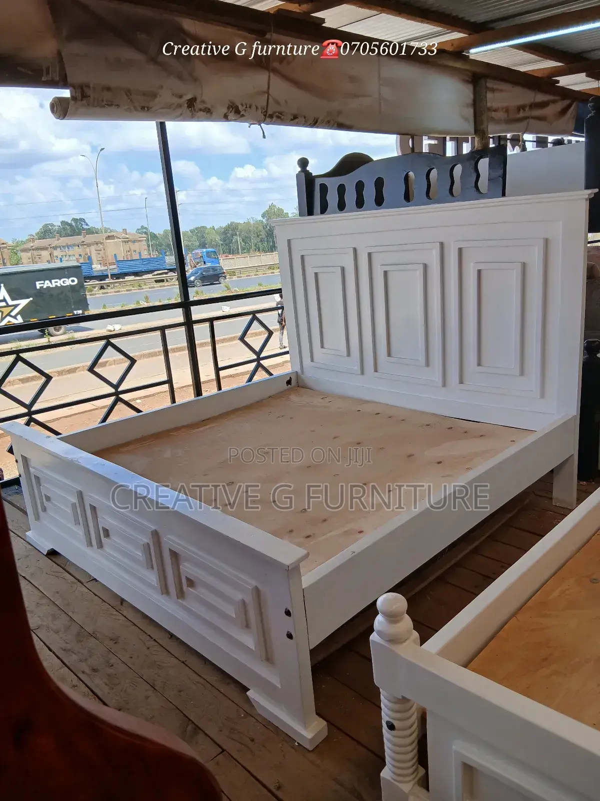 Modern Wooden Bed 5by6