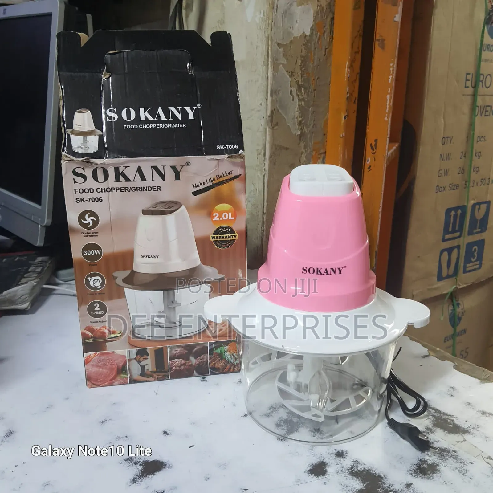 2l Sokany Electric Food Chopper