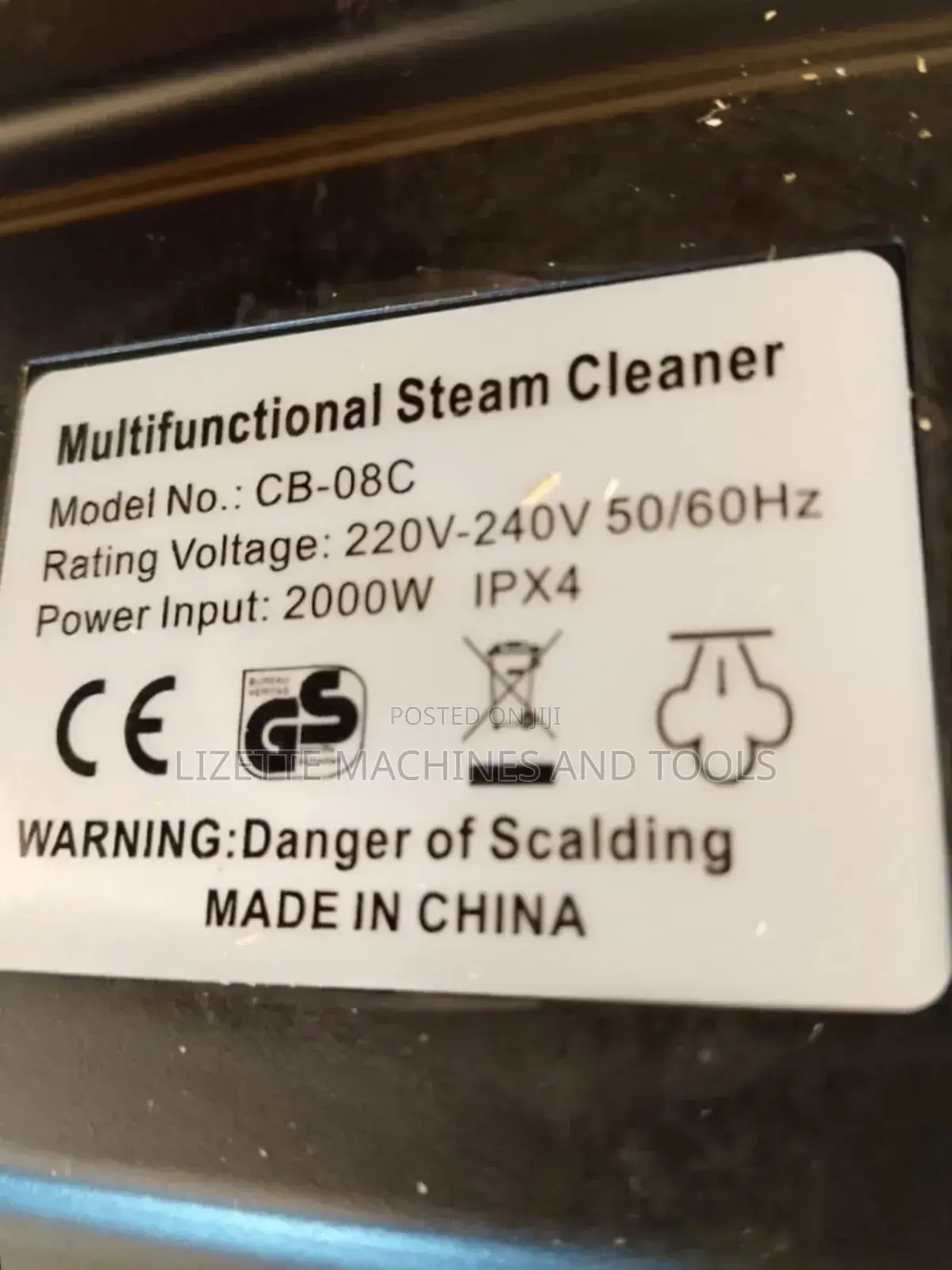 Heavy Duty 2000w Toller Steam Cleaner