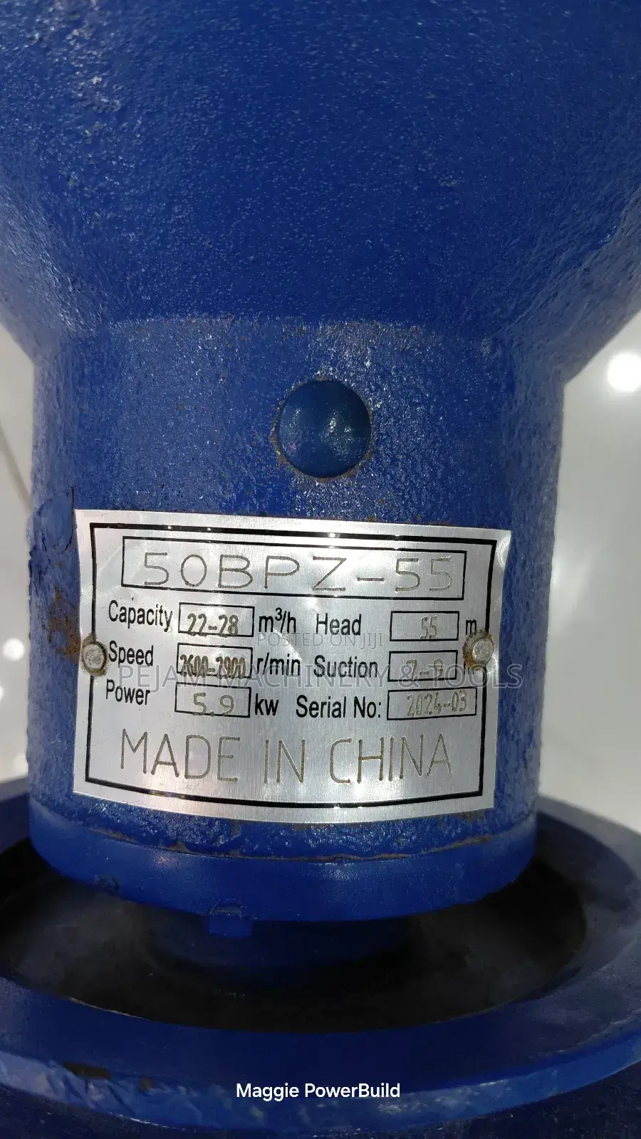 Aico 2" 50bpz High Pressure Bare Pump