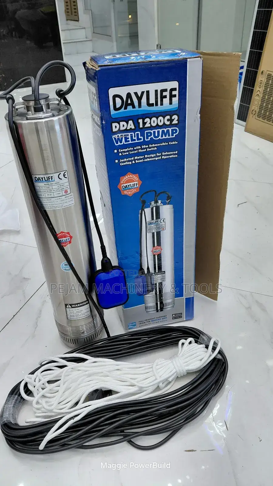 Dayliff Dda1200c2 Submersible Well Pump