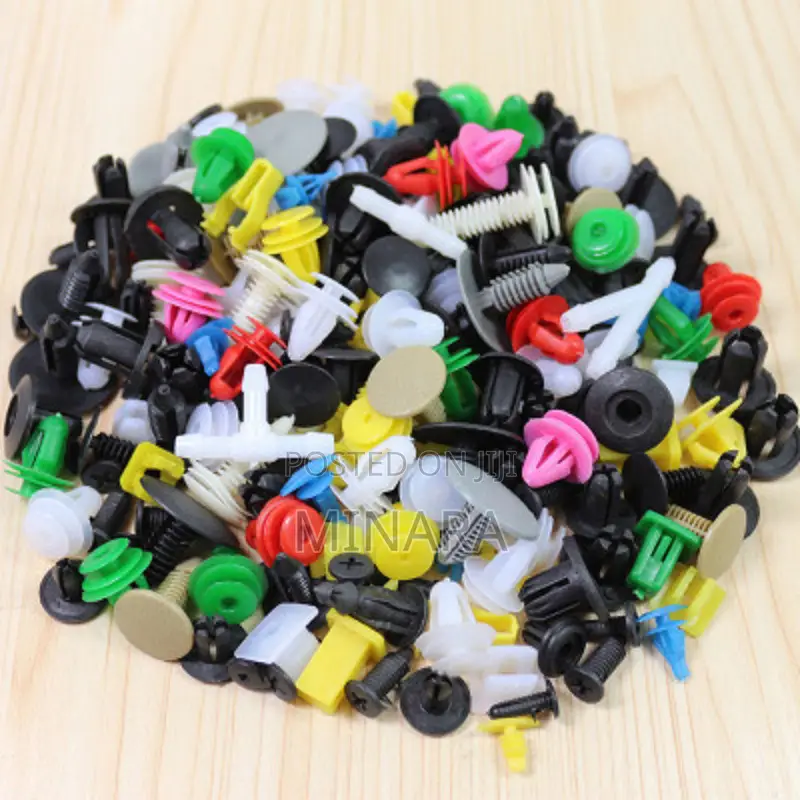 500 Pcs, Auto Body Clips, Mixed Trim Retainer Clip, Plastic Car Rivets