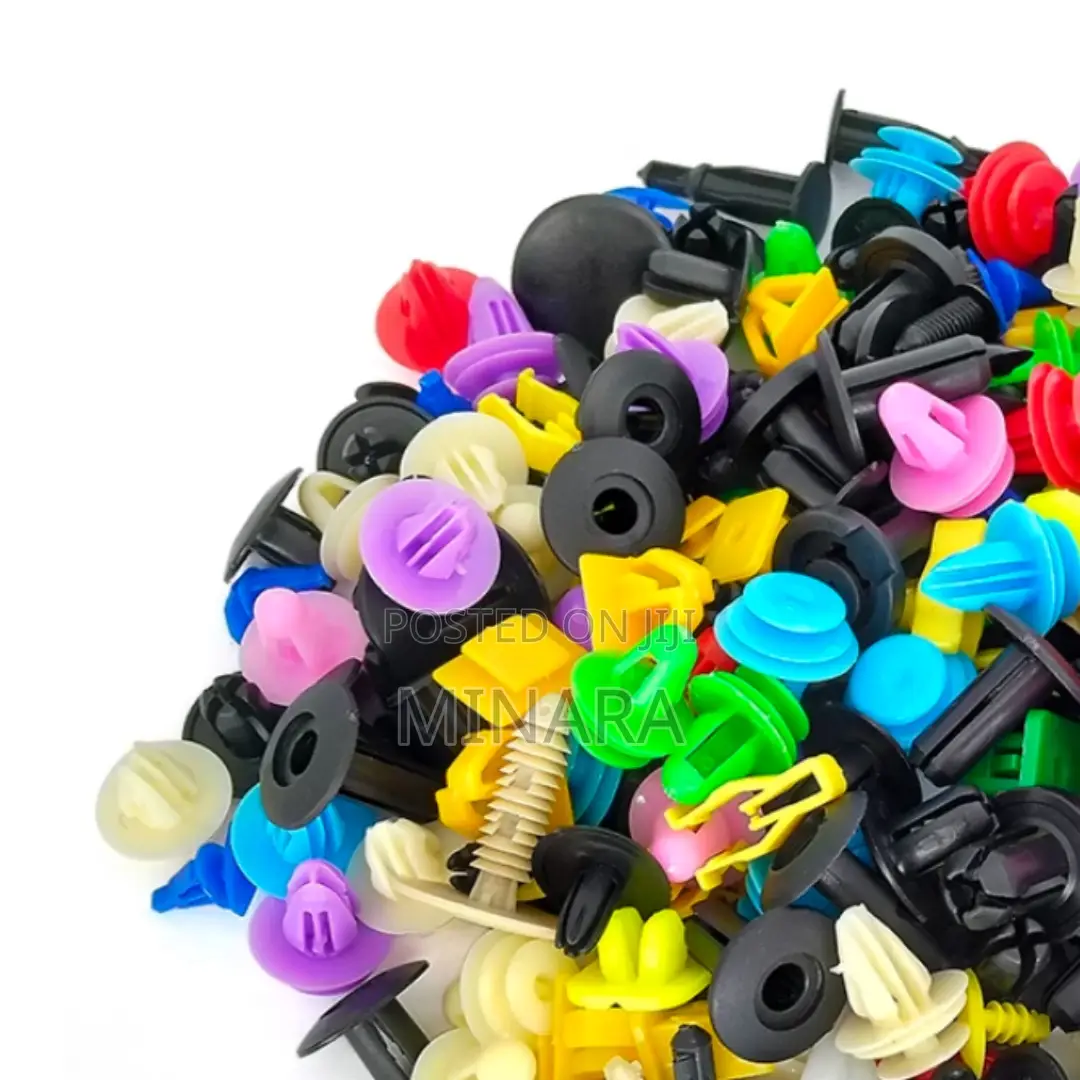 500 Pcs, Auto Body Clips, Mixed Trim Retainer Clip, Plastic Car Rivets