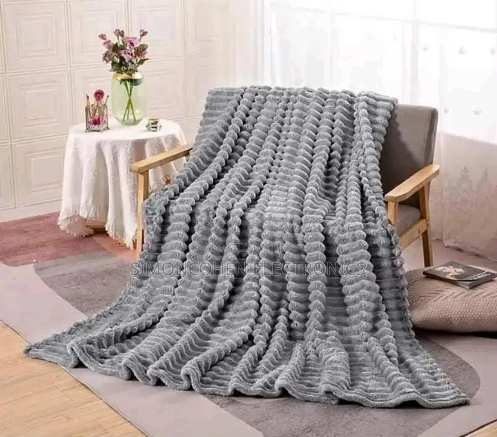 Super Soft Warm Velvet Ribbed Fleece