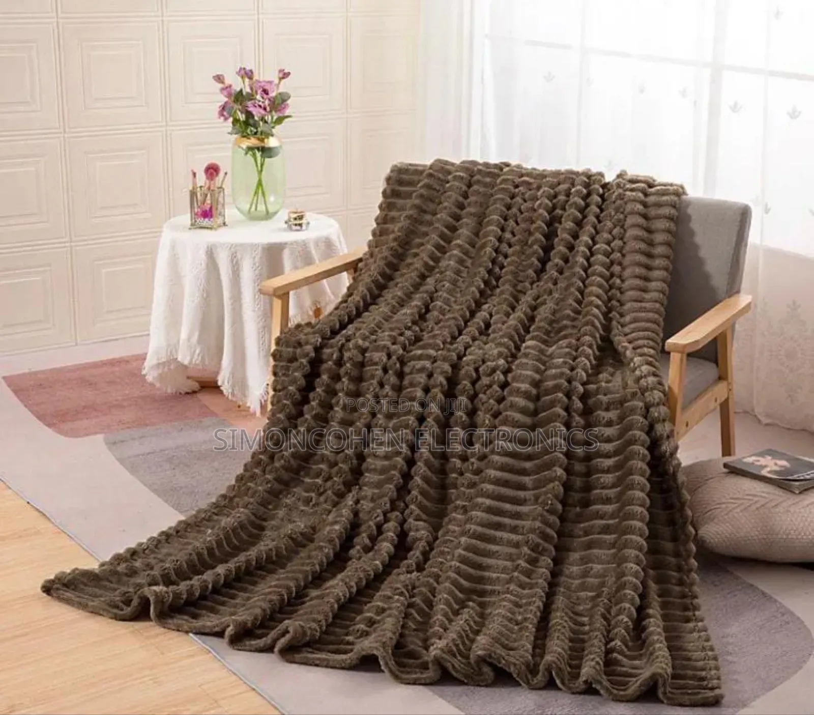 Super Soft Warm Velvet Ribbed Fleece