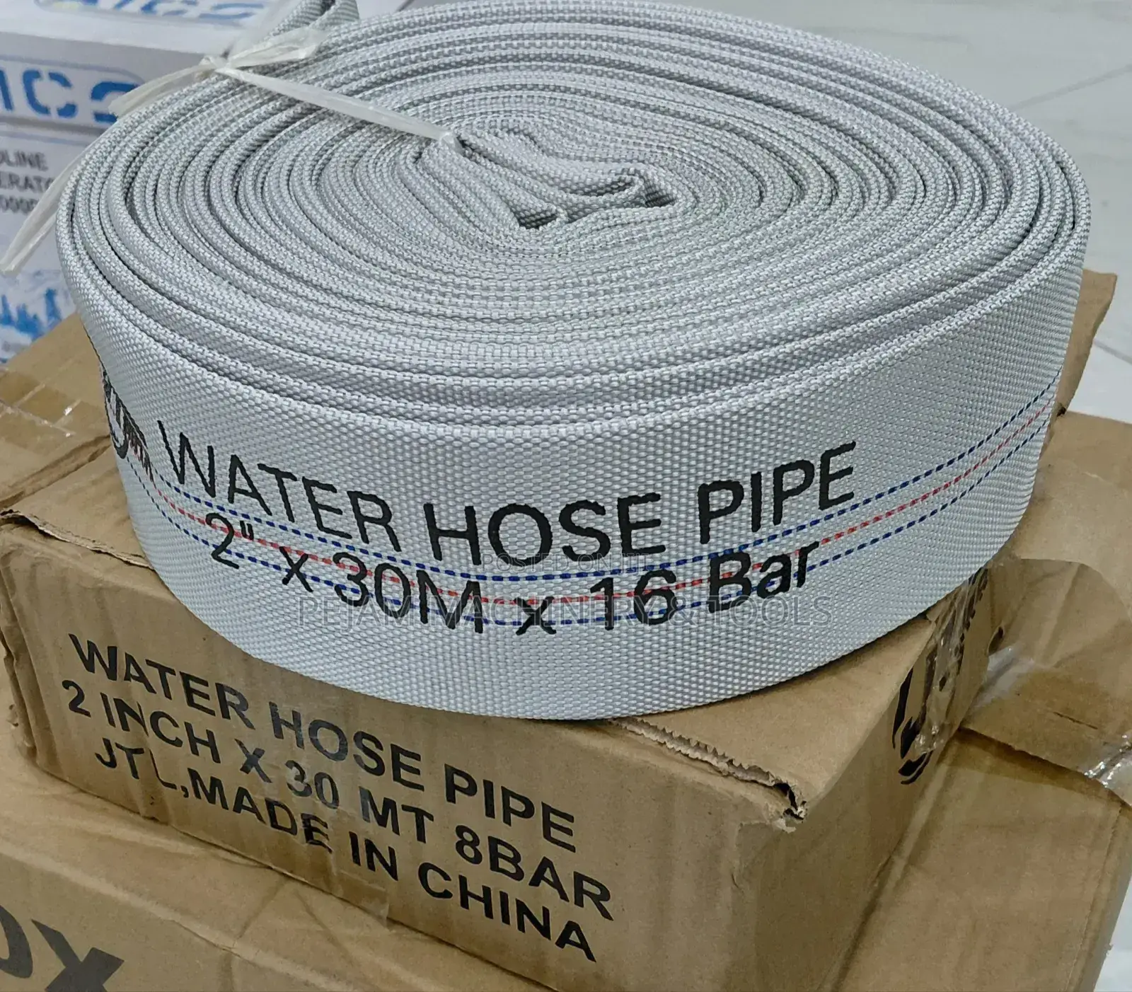 Water Hose Canvas Delivery Pipe 2" by 30m 16bar