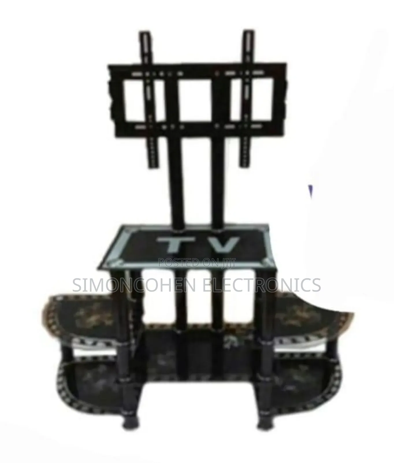 Executive Tv Stand With Wall Mount
