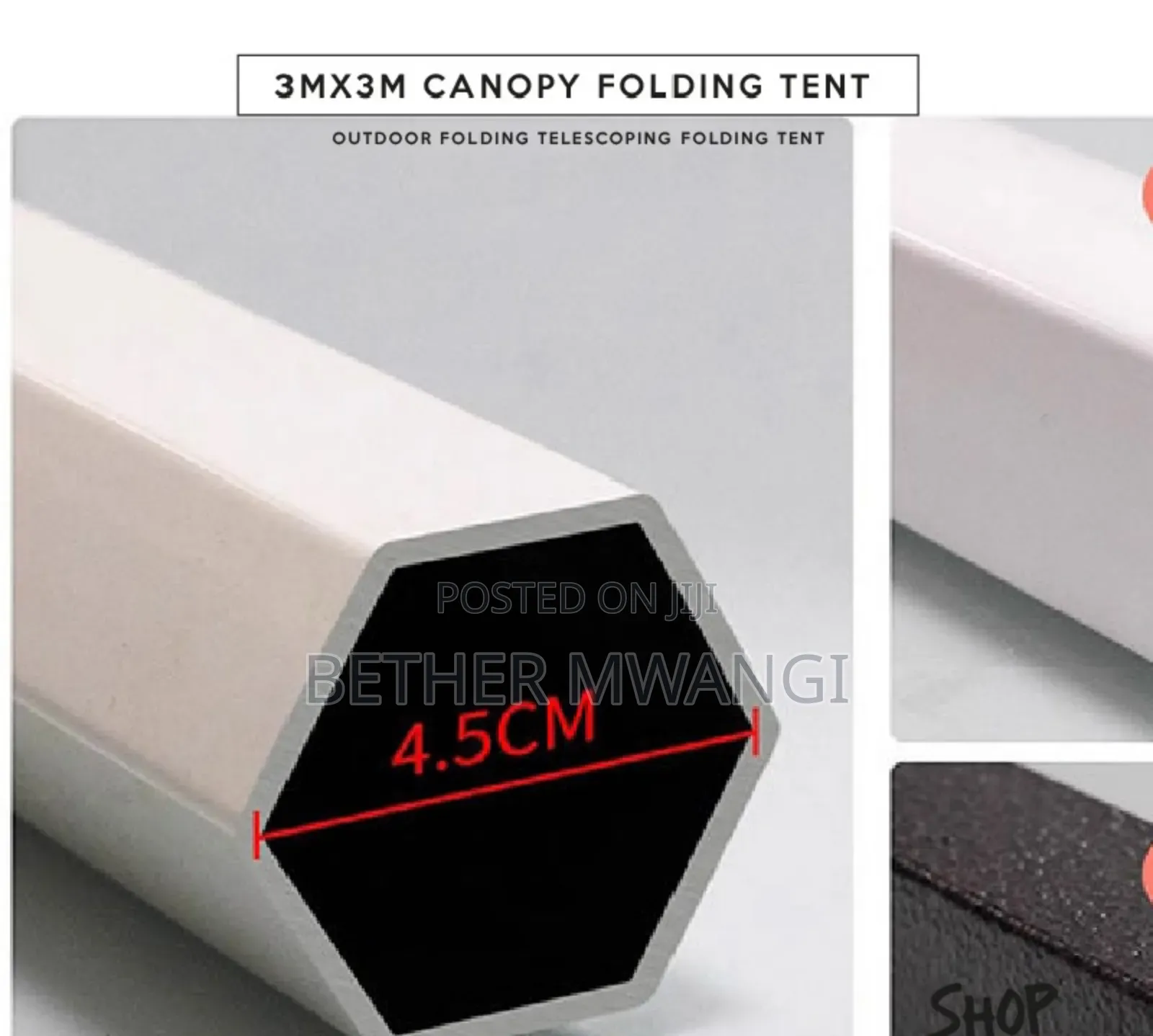 3m*3m  Canopy Folding Tent In Kenya