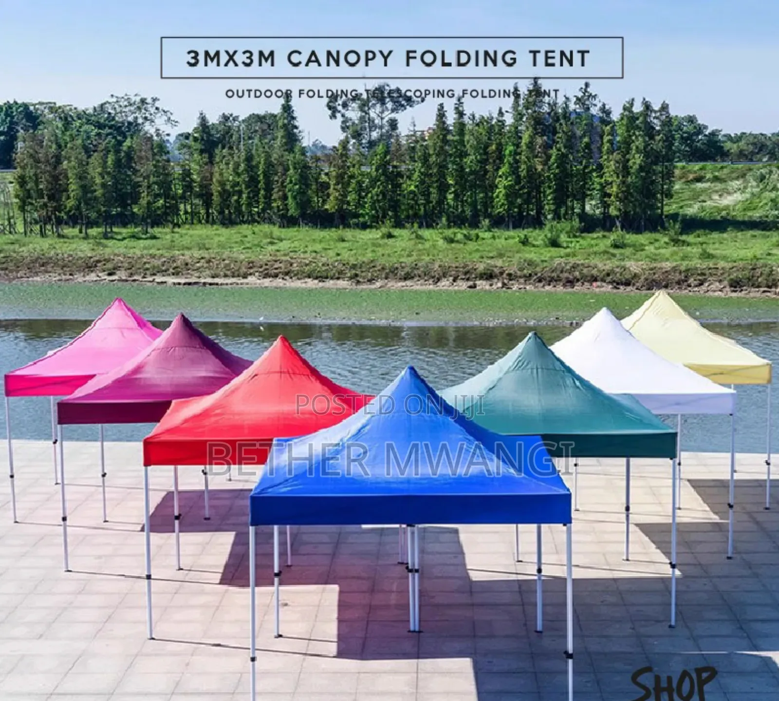 3m*3m  Canopy Folding Tent In Kenya
