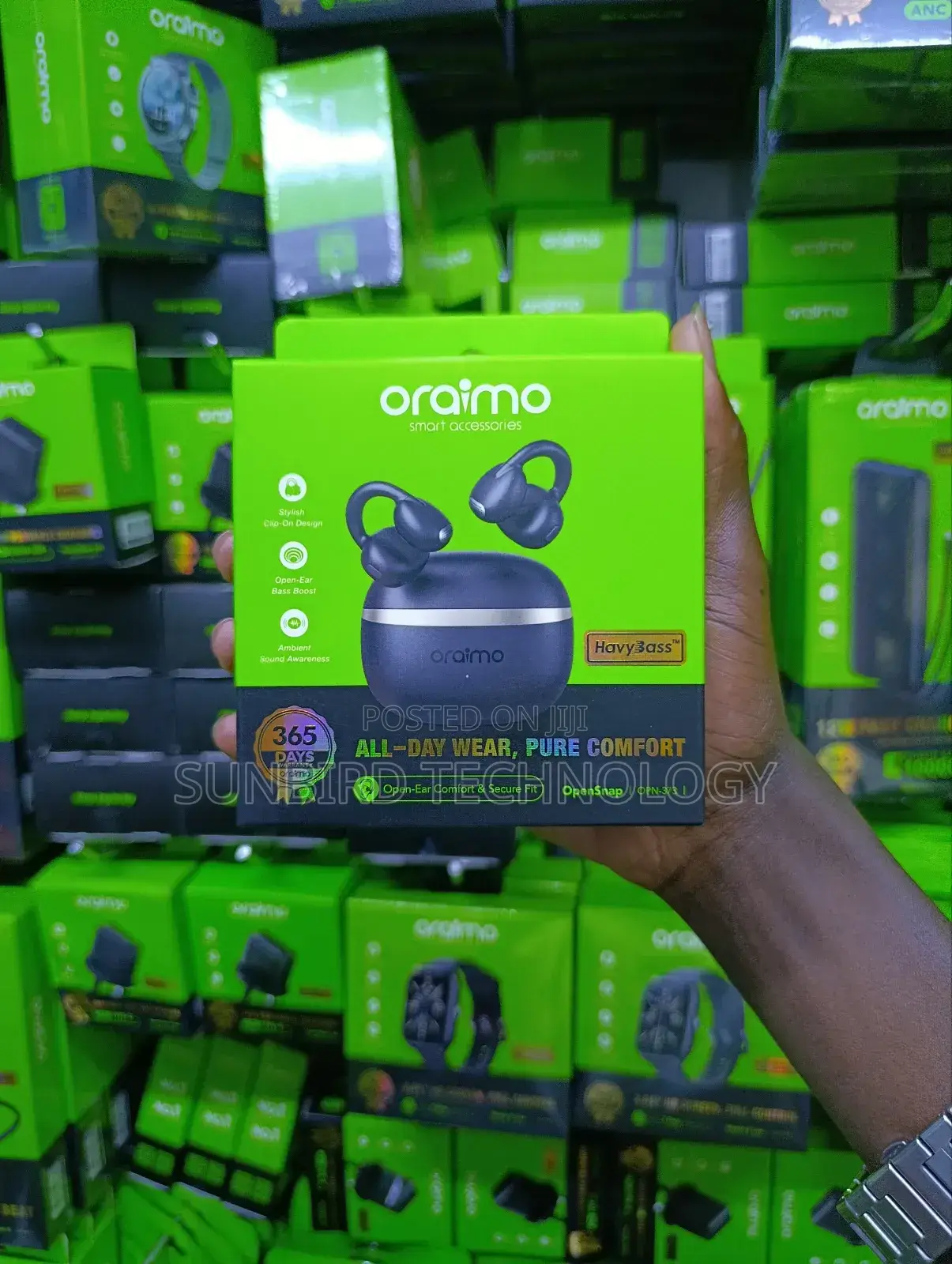 Oraimo Opensnap Opn-373 Open-Ewr Comfort and Secure Fit.