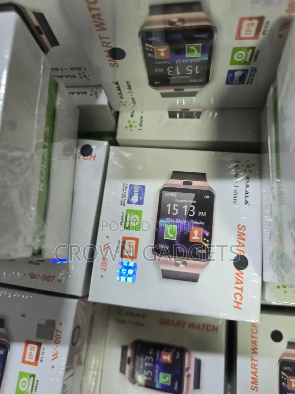 Smart2030 W007 Bluetooth Smart Watch With Camera Sim Slot