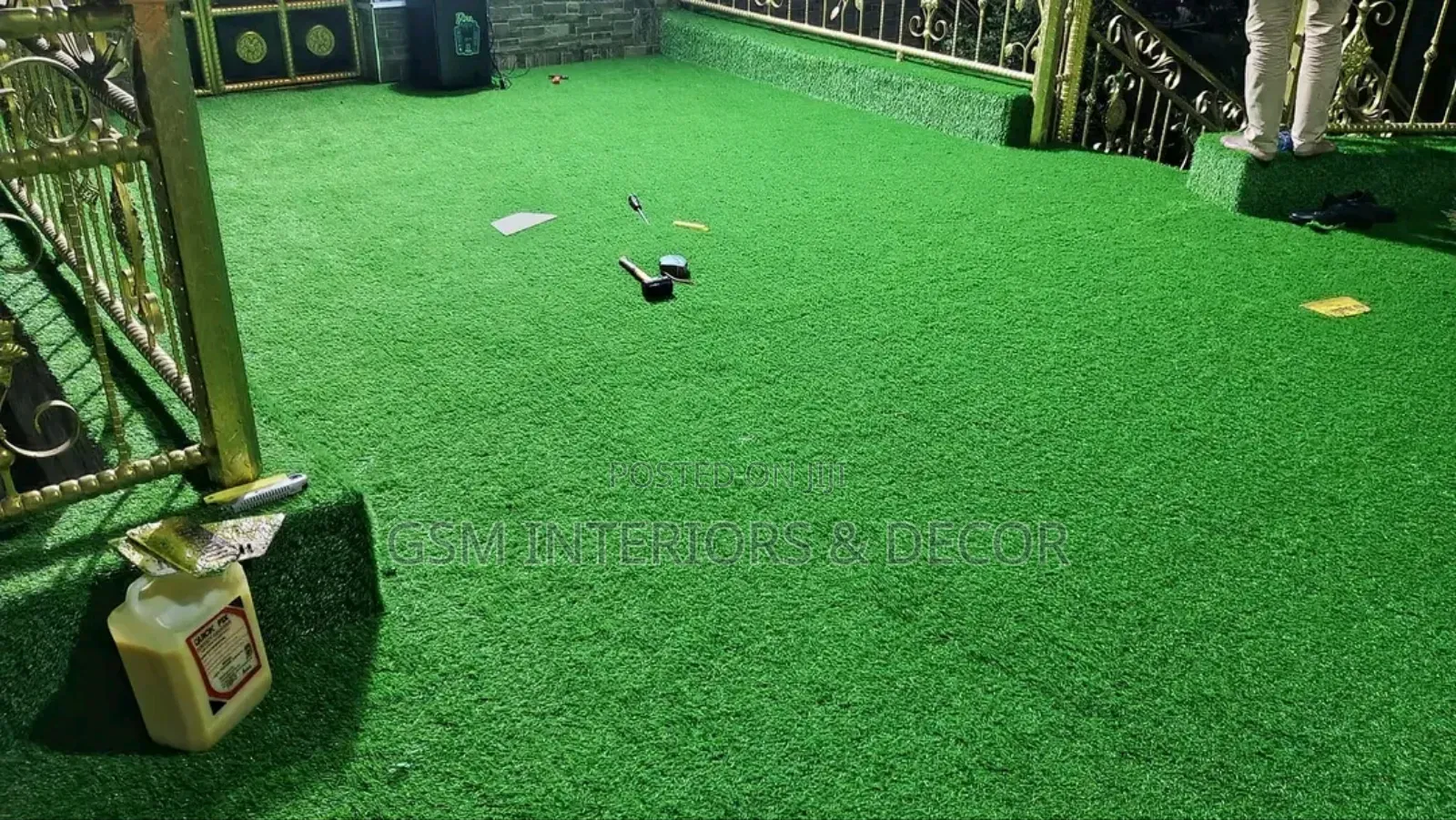 Artificial Green Grass Carpets Ptos
