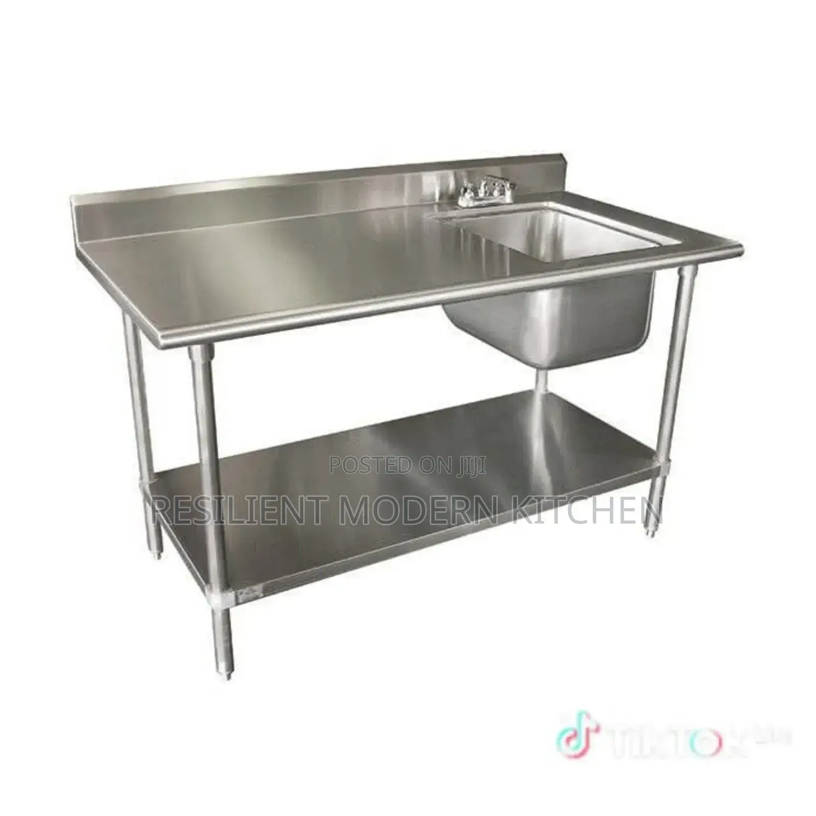 Commercial Stainless Steel Sink Bowl Sink With Enough Workspace