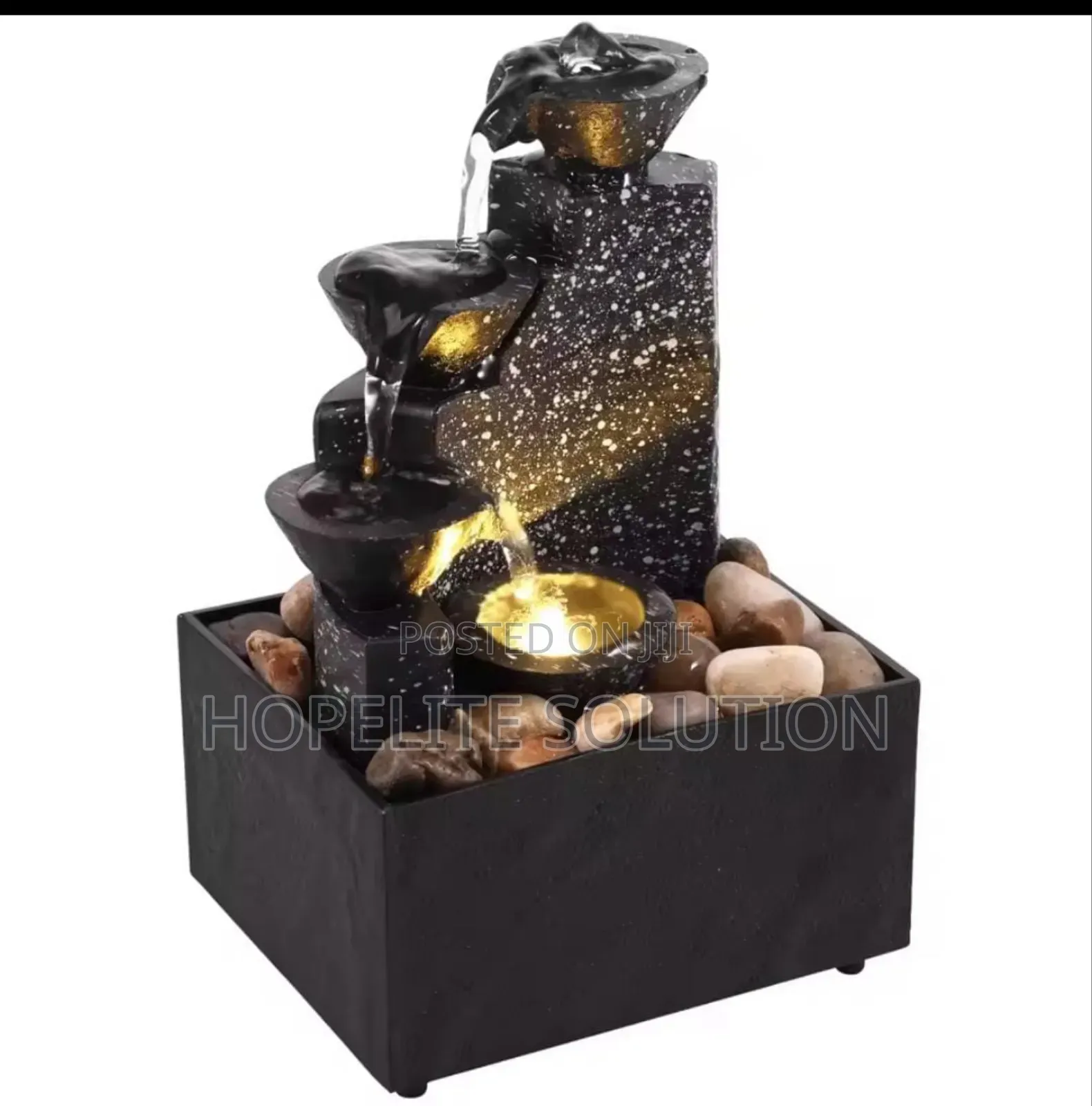 Tabletop Water Fountain Ornament Decoration