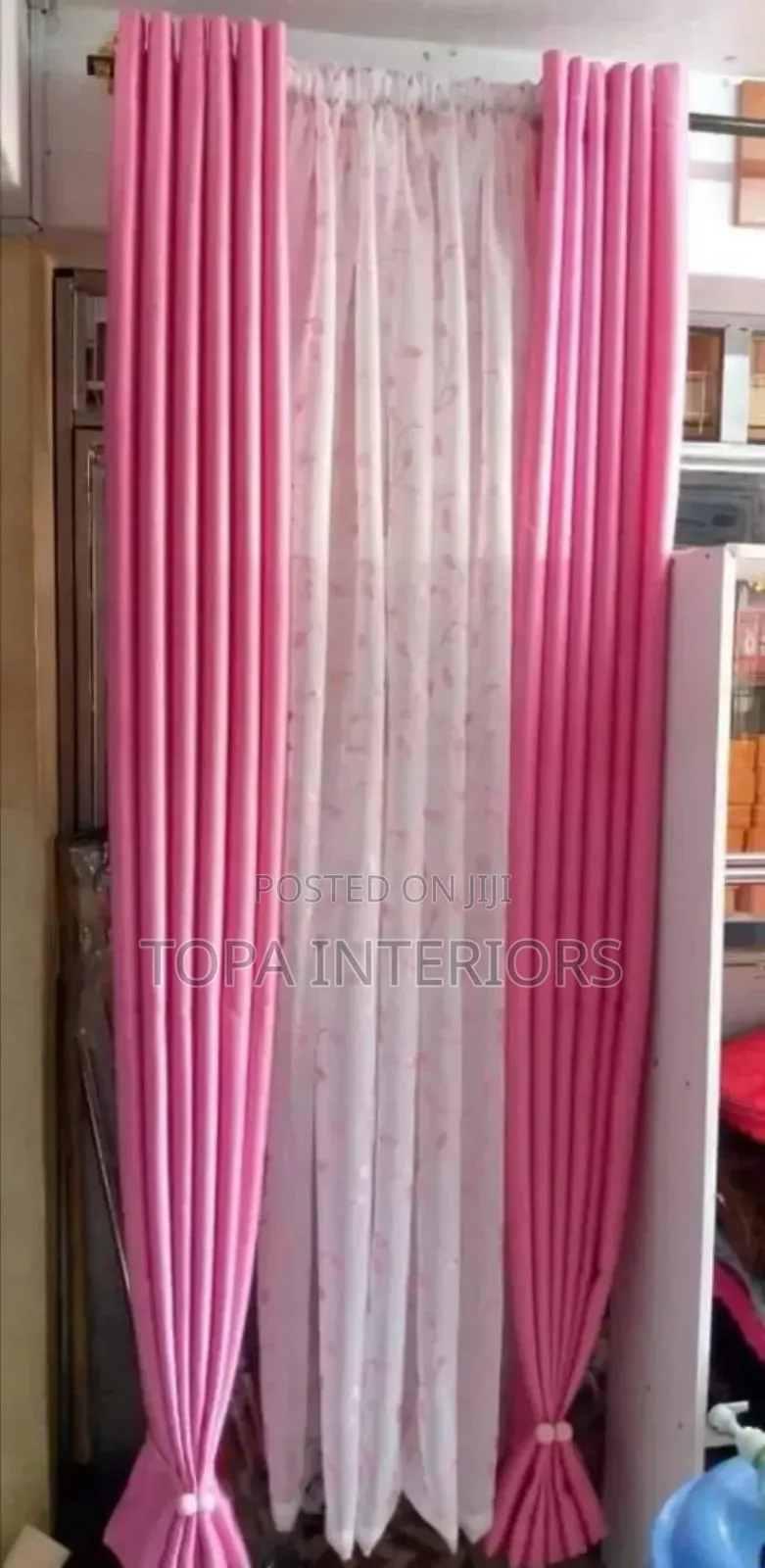 Beautiful Plain Baby Pink Curtains for All Rooms