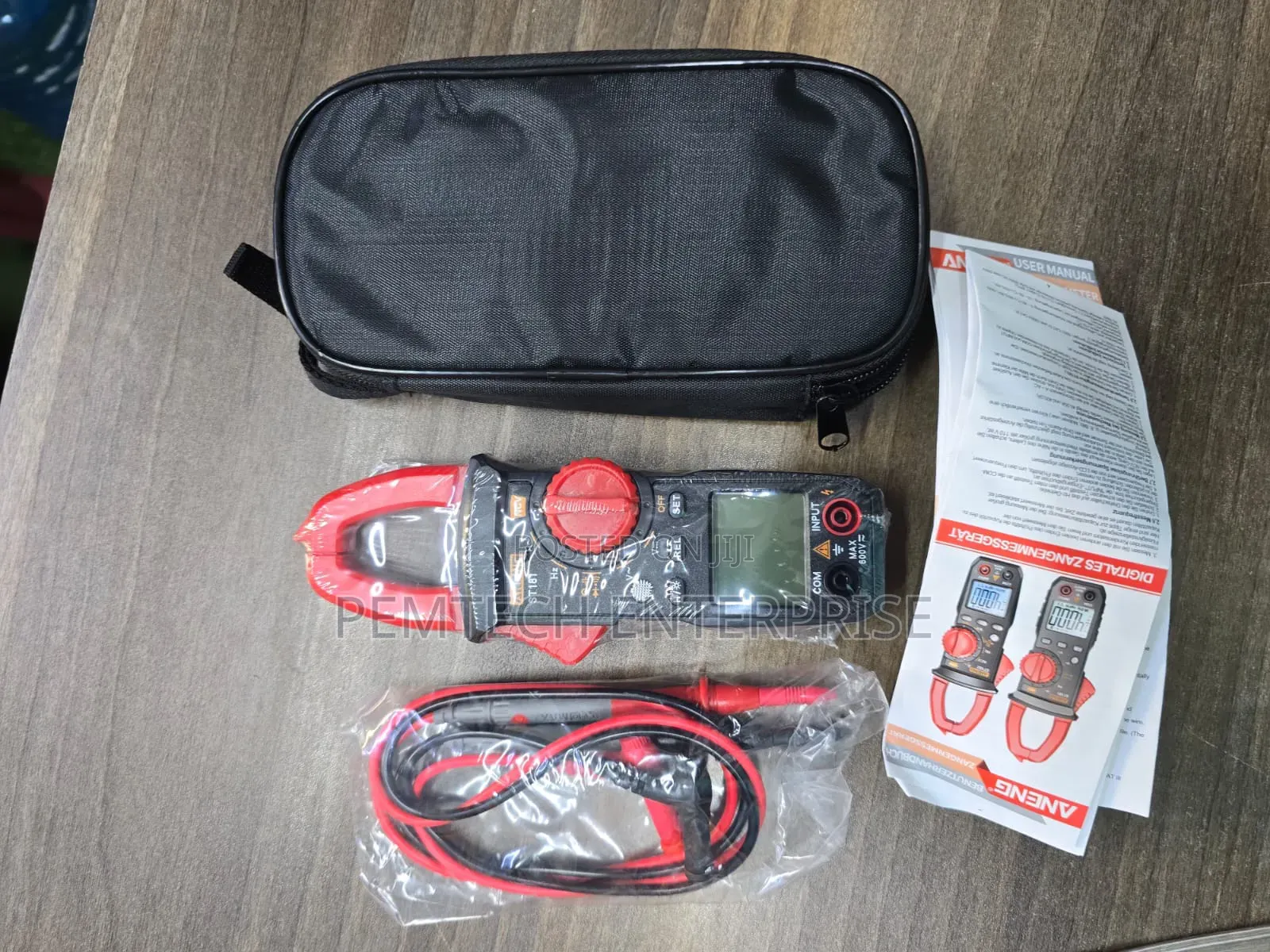 Aneng Digital Clamp Meter Kit