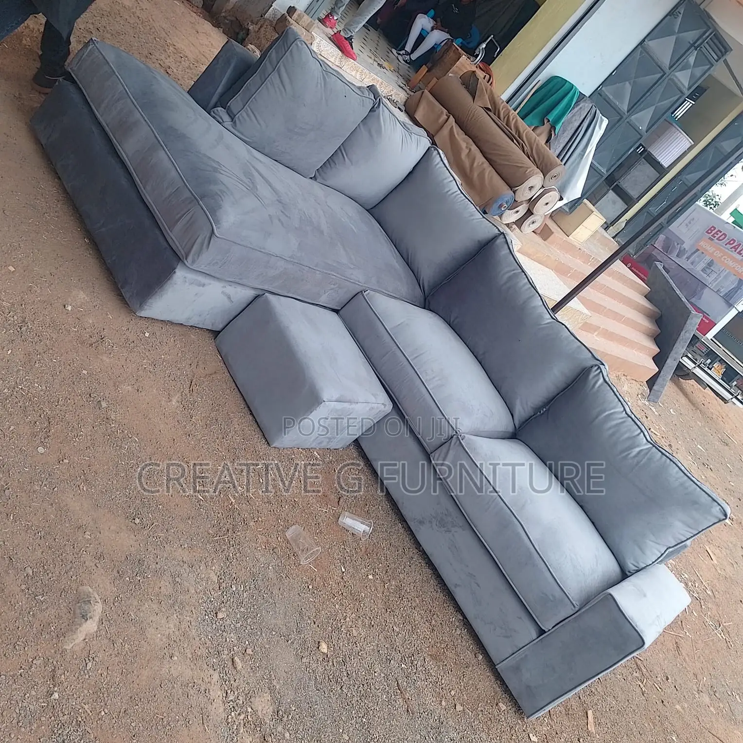 Pure Soft 6 Seater L Sofa