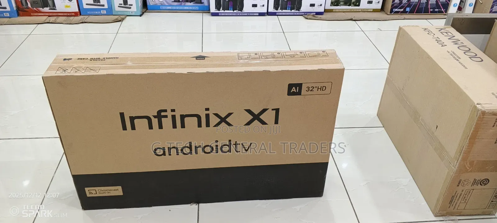 Infinix 32inch Smart Android, Youtube, Netflix Led Frameless Tv