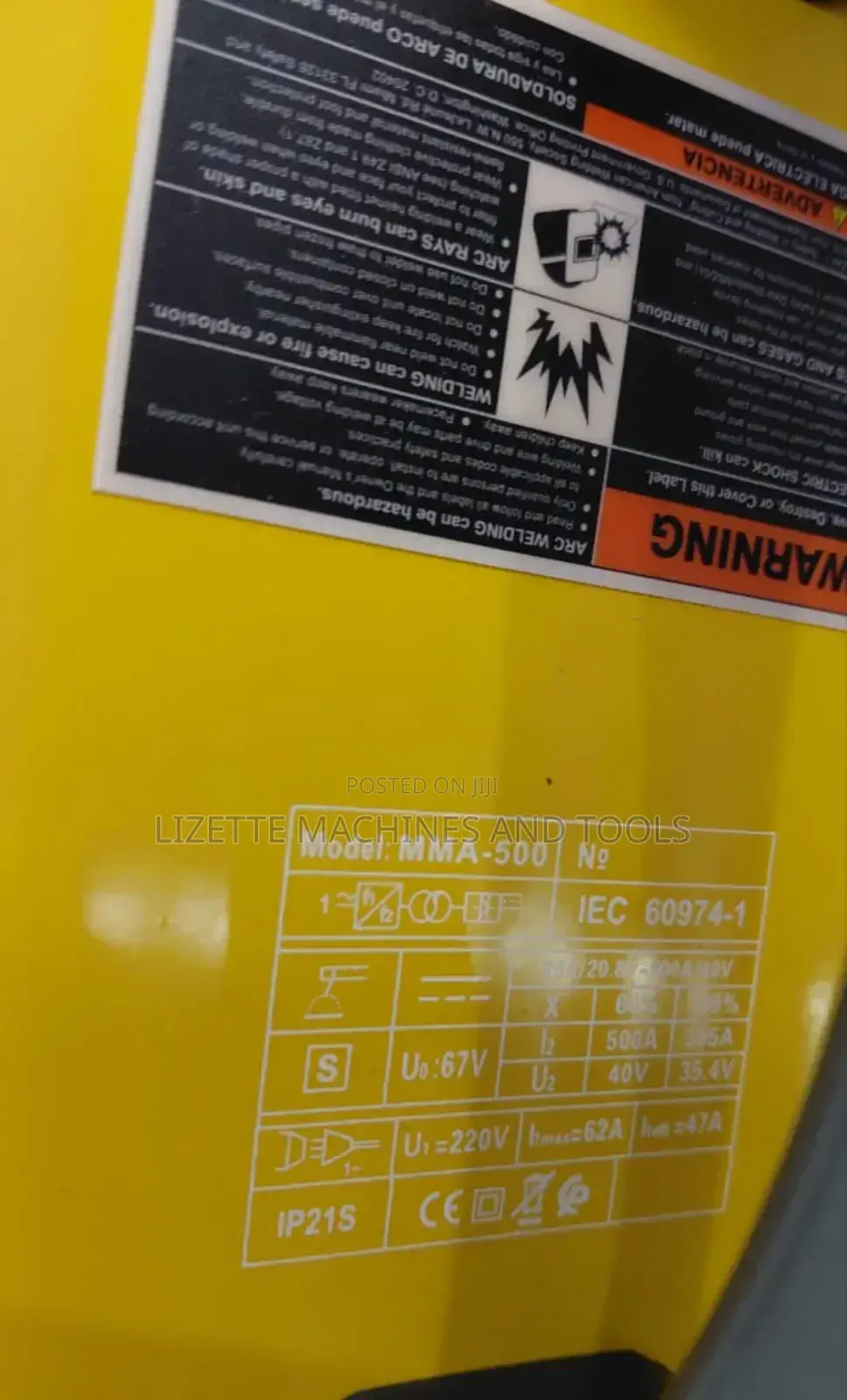 Dewalt Welding Machine Mma-500