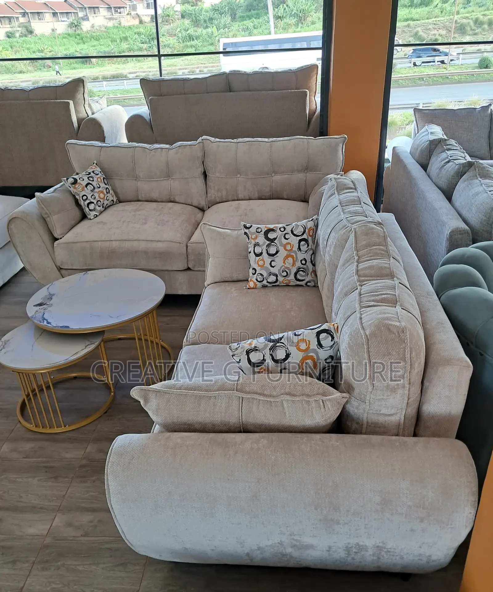 Classy 5 Seater Butterfly Sofa