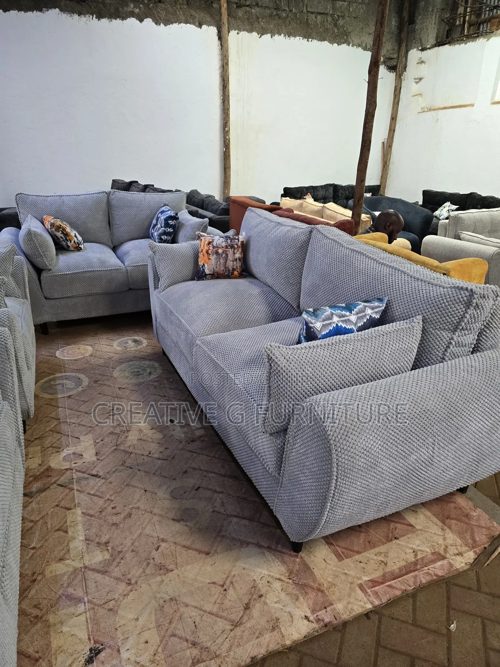 Comfy Butterfly Sofa 5 Seater 3,2