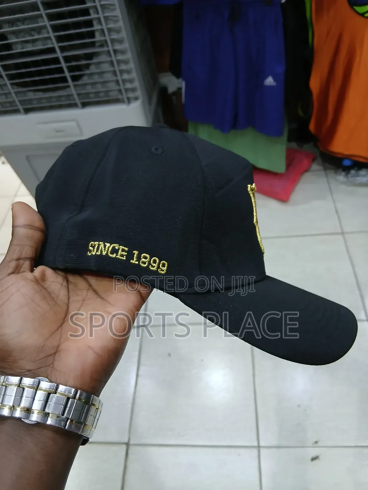 Barcelona Black Baseball Cape