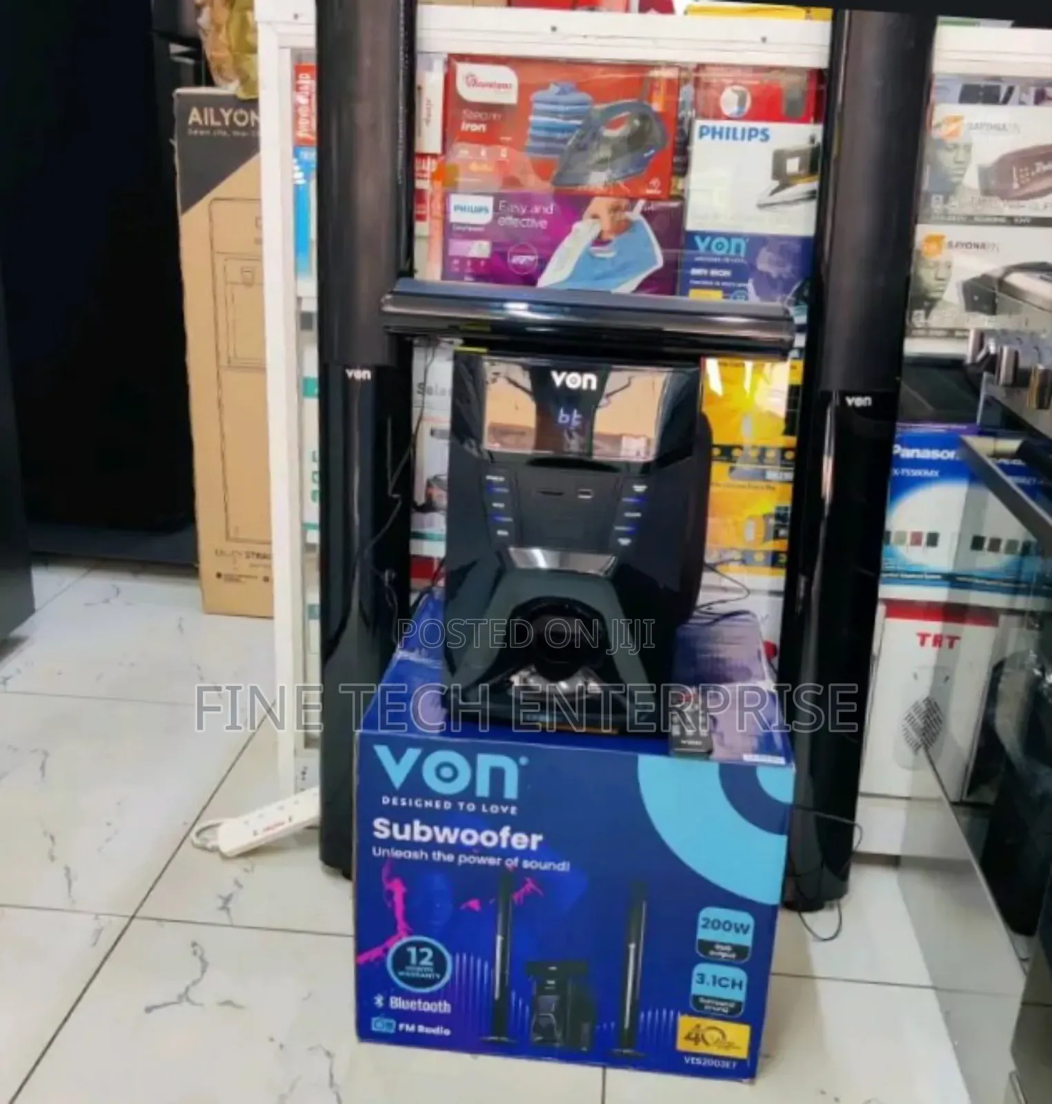Von Woofer 3.1 200w Tall Boy