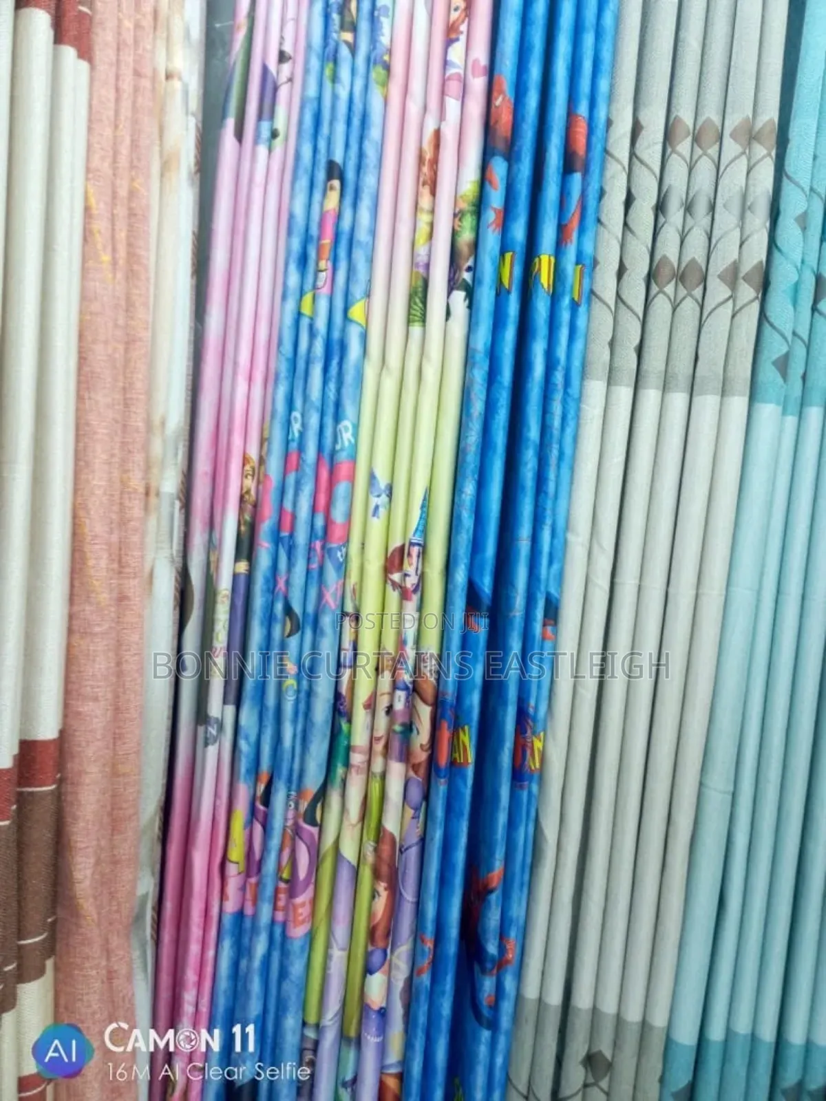 Brown Curtains And Sheers