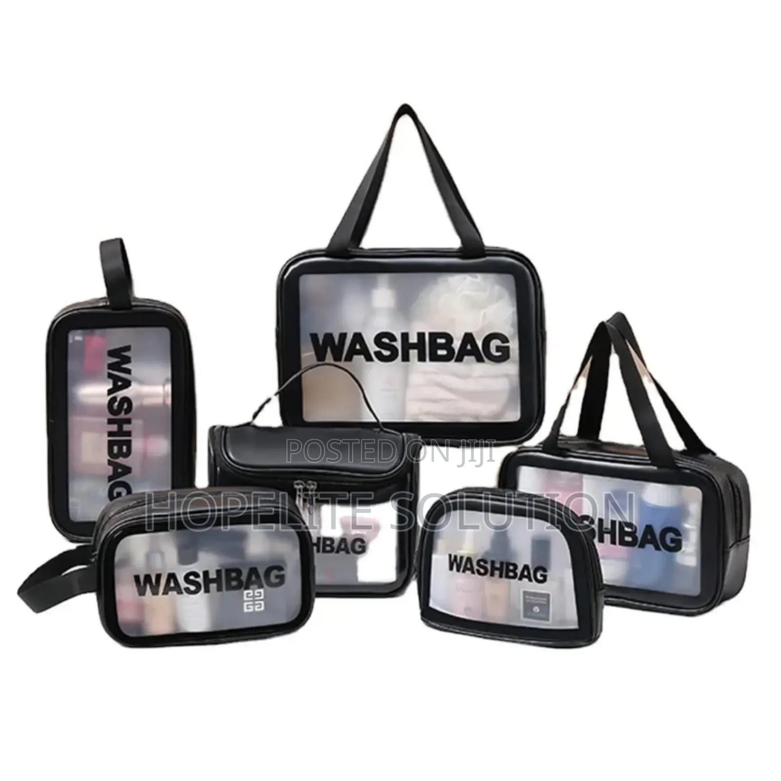 6 PCS Wash Bags