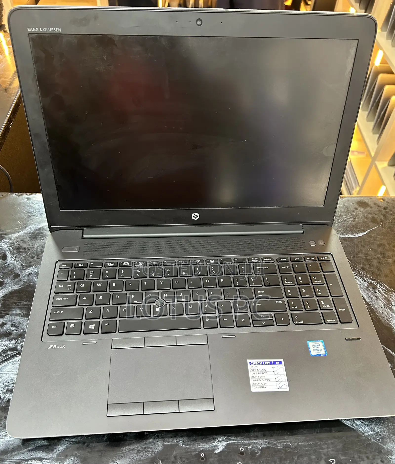 Laptop HP ZBook 15 G3 16GB Intel Core I7 SSD 512GB