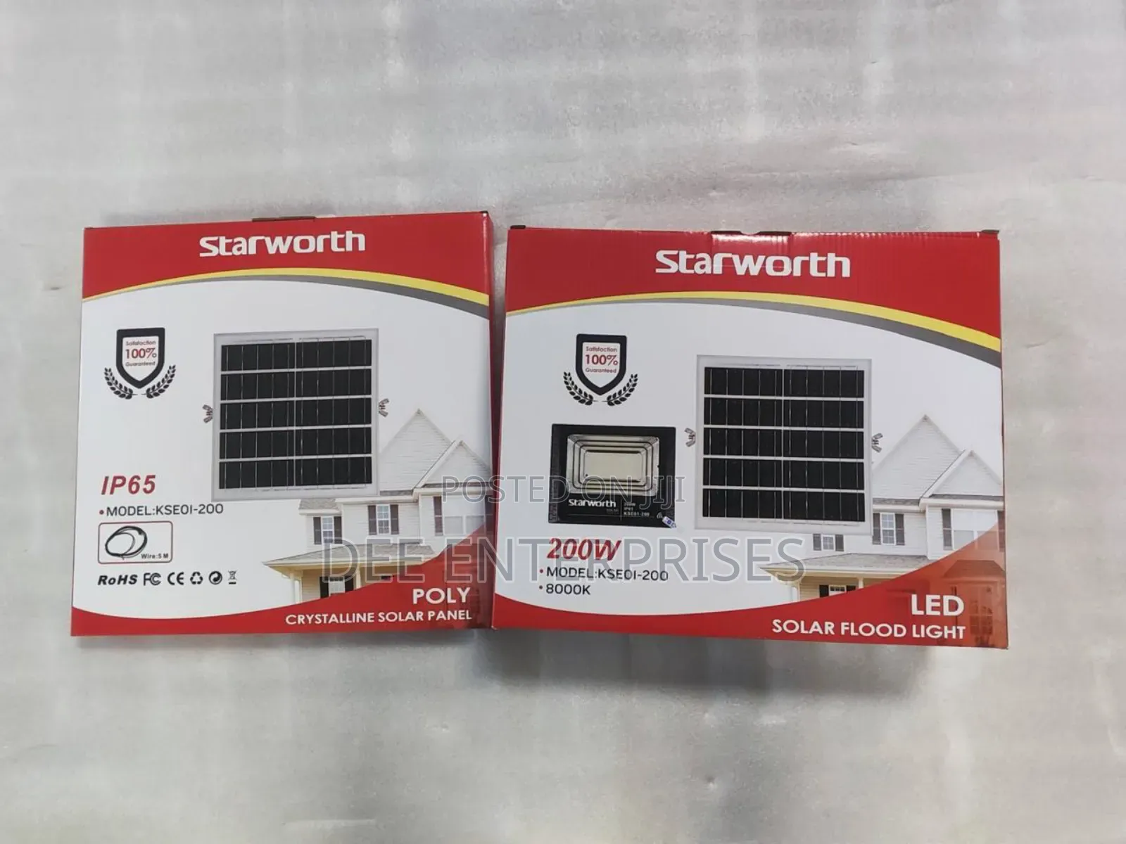 Starworth Solar Floodlight 200watts