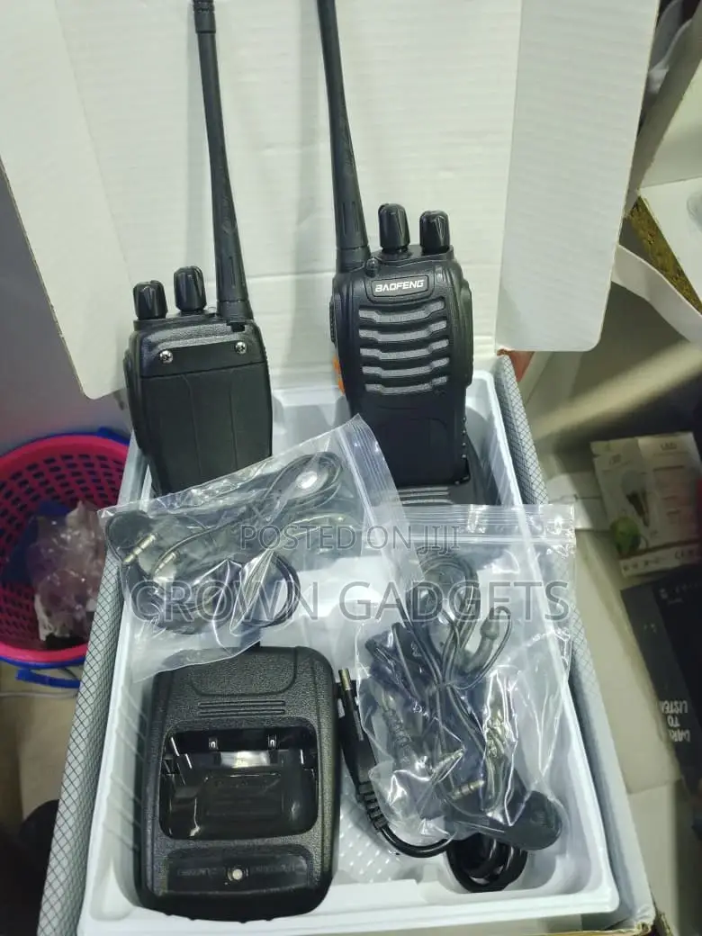 Baofeng Bf-888s Uhf Portable Two-Way Radio for Security