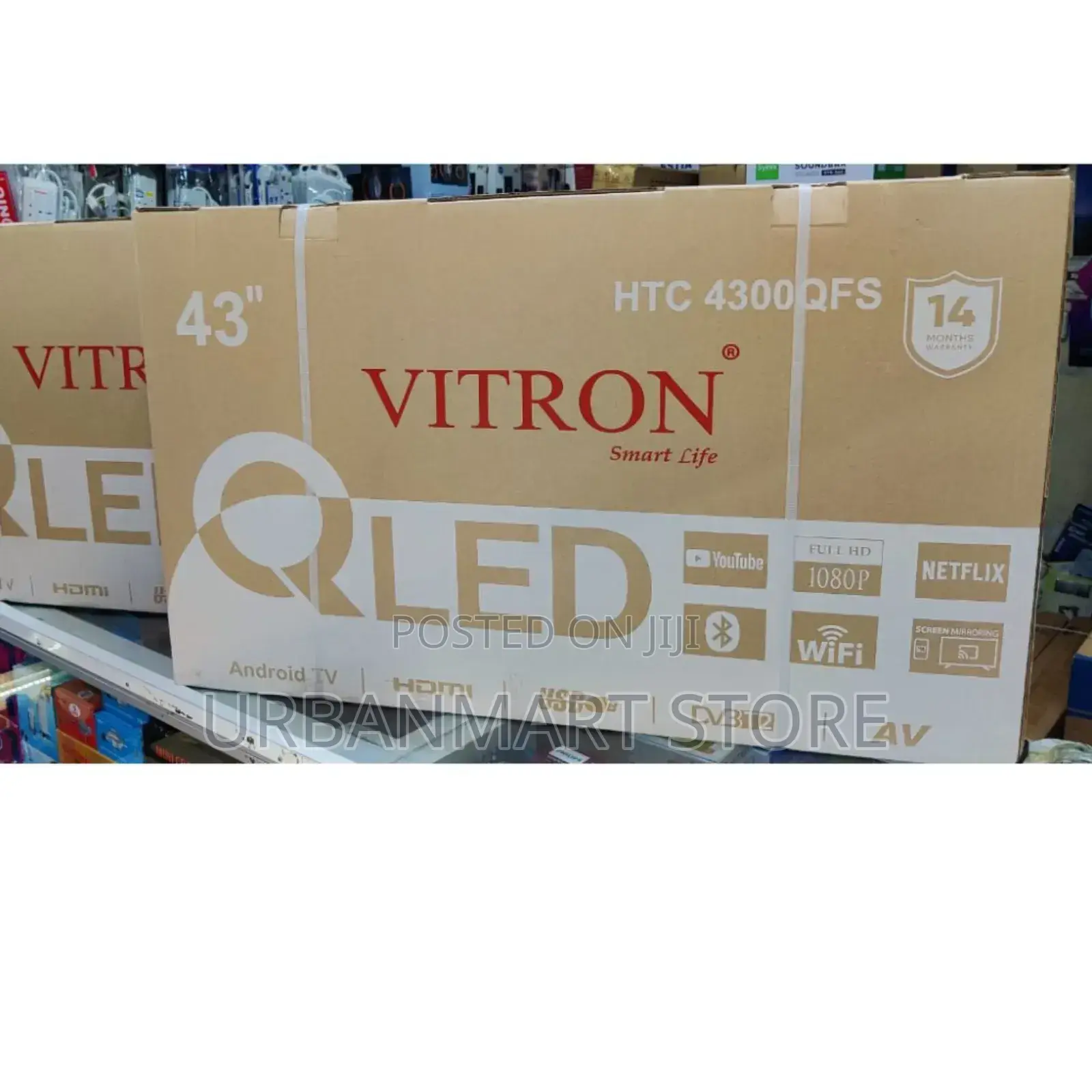 Vitron Qled 43 Tv on Offer