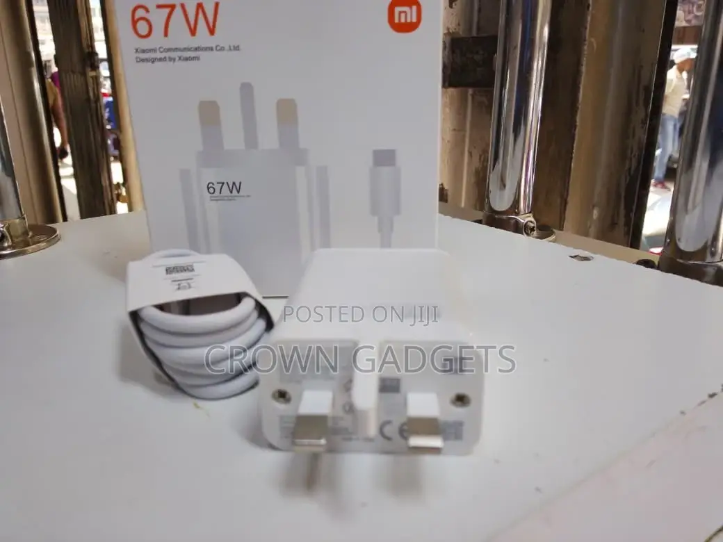 Xiaomi 67w Turbo Charging Adapter With Usb-a to Type-C Cable