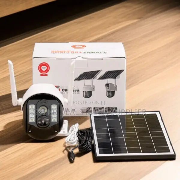 4g Solar Camera With Two- Way Audio Talk Support and Cloud Backup