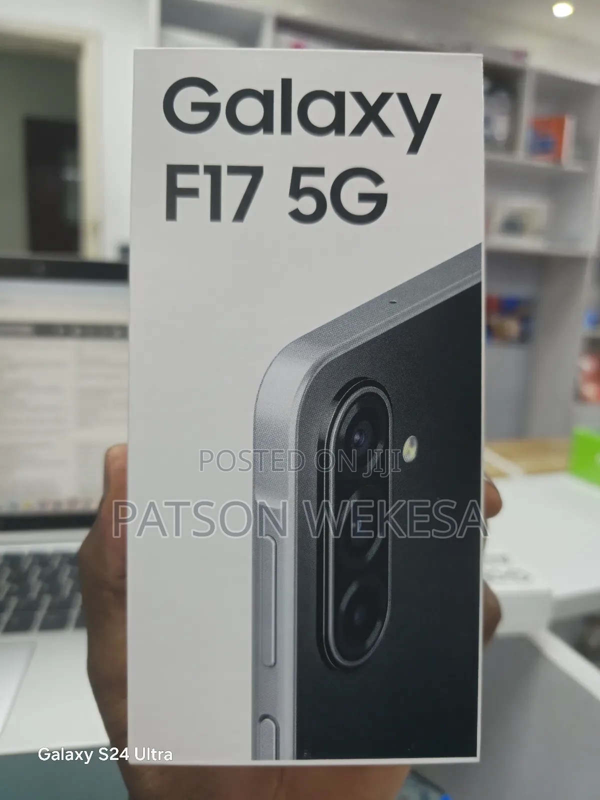 New Samsung Galaxy F17 5G 128 GB Black