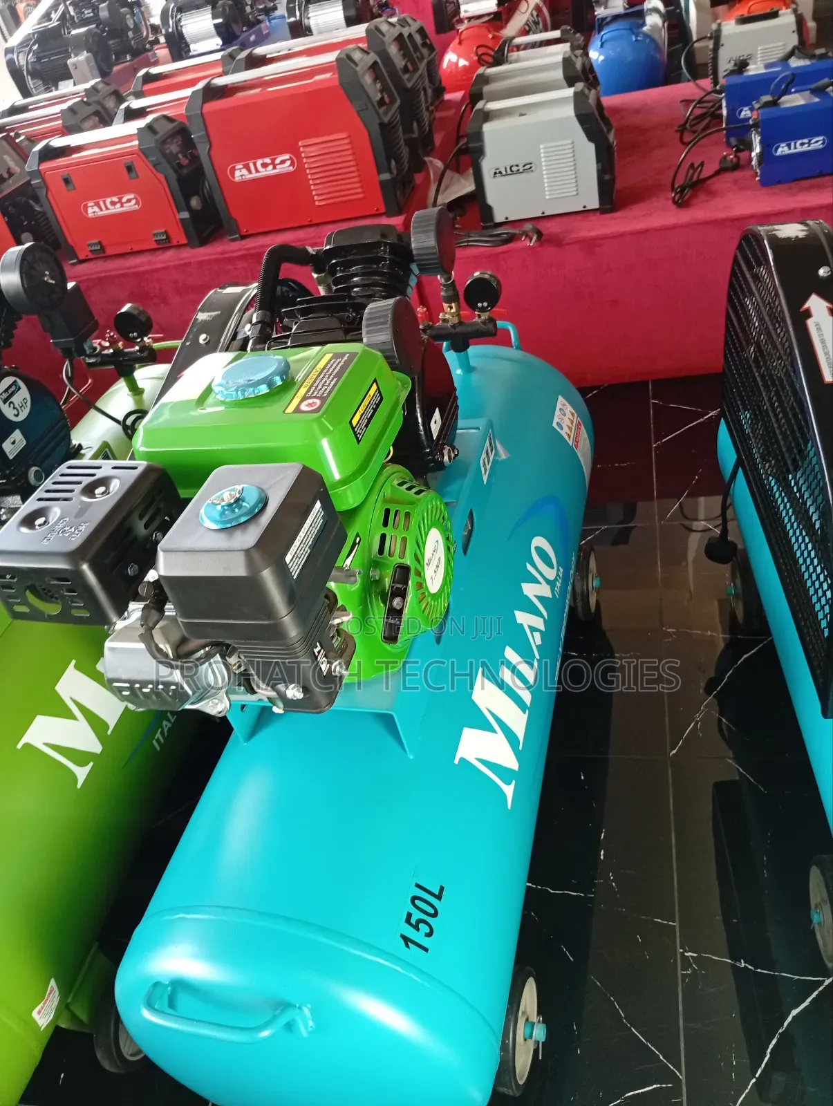 100l Milano Petrol Powered Air Compressor