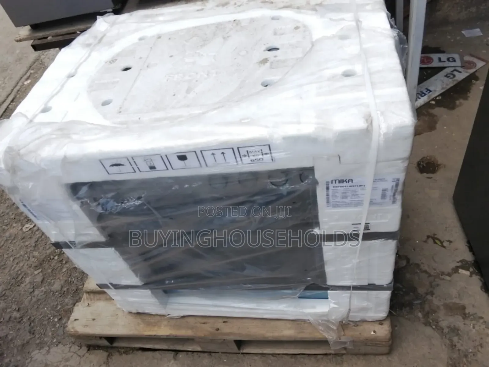 Mika Stainless 60x90 Cooker 4gas+1electric