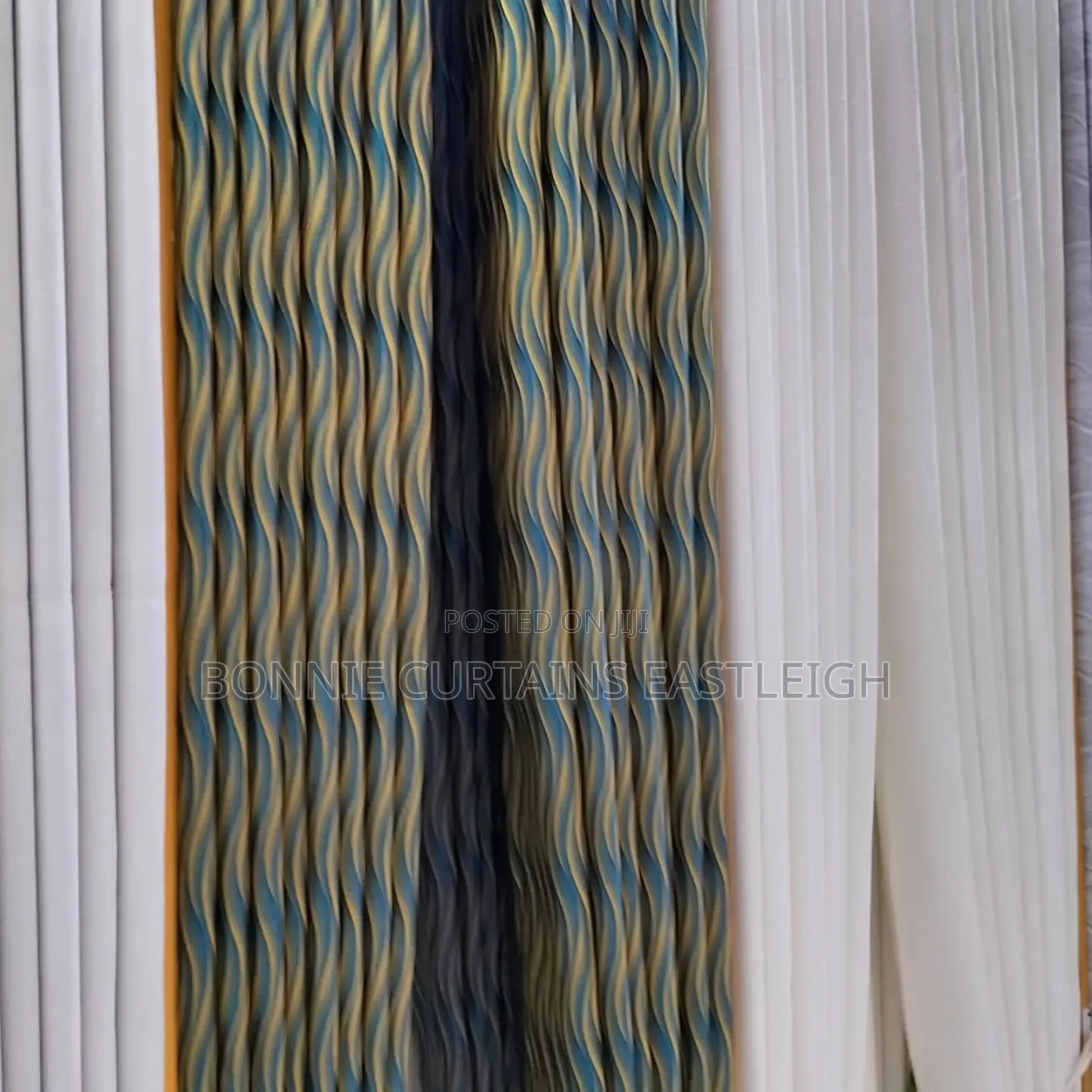 Mustard Yellow Curtains Mixed Blue Curtains for Living Rooms