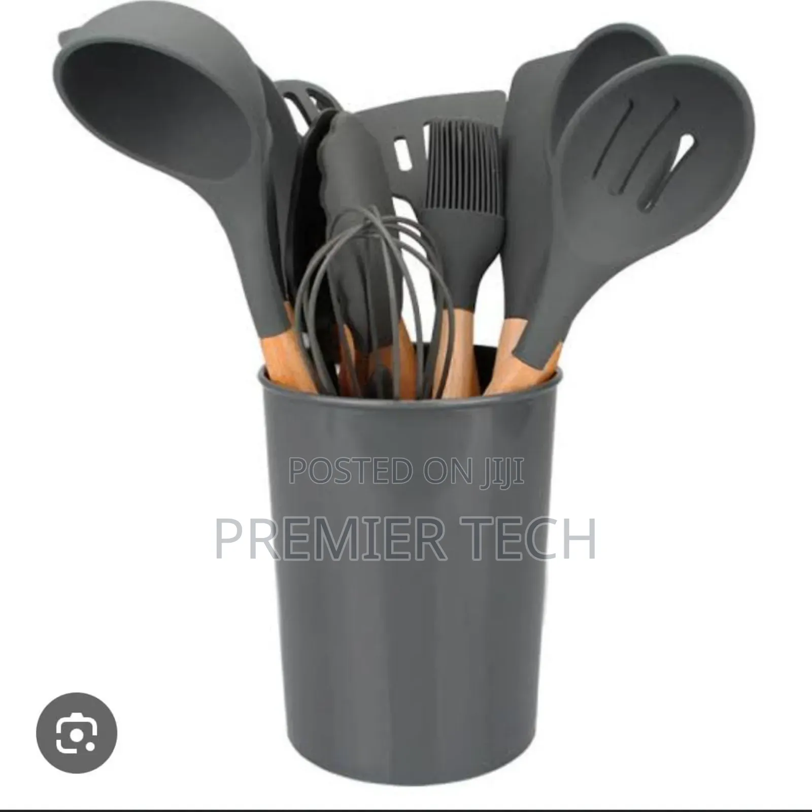 *11pc Nonstick Silicon Cooking/Serving Spoon Set