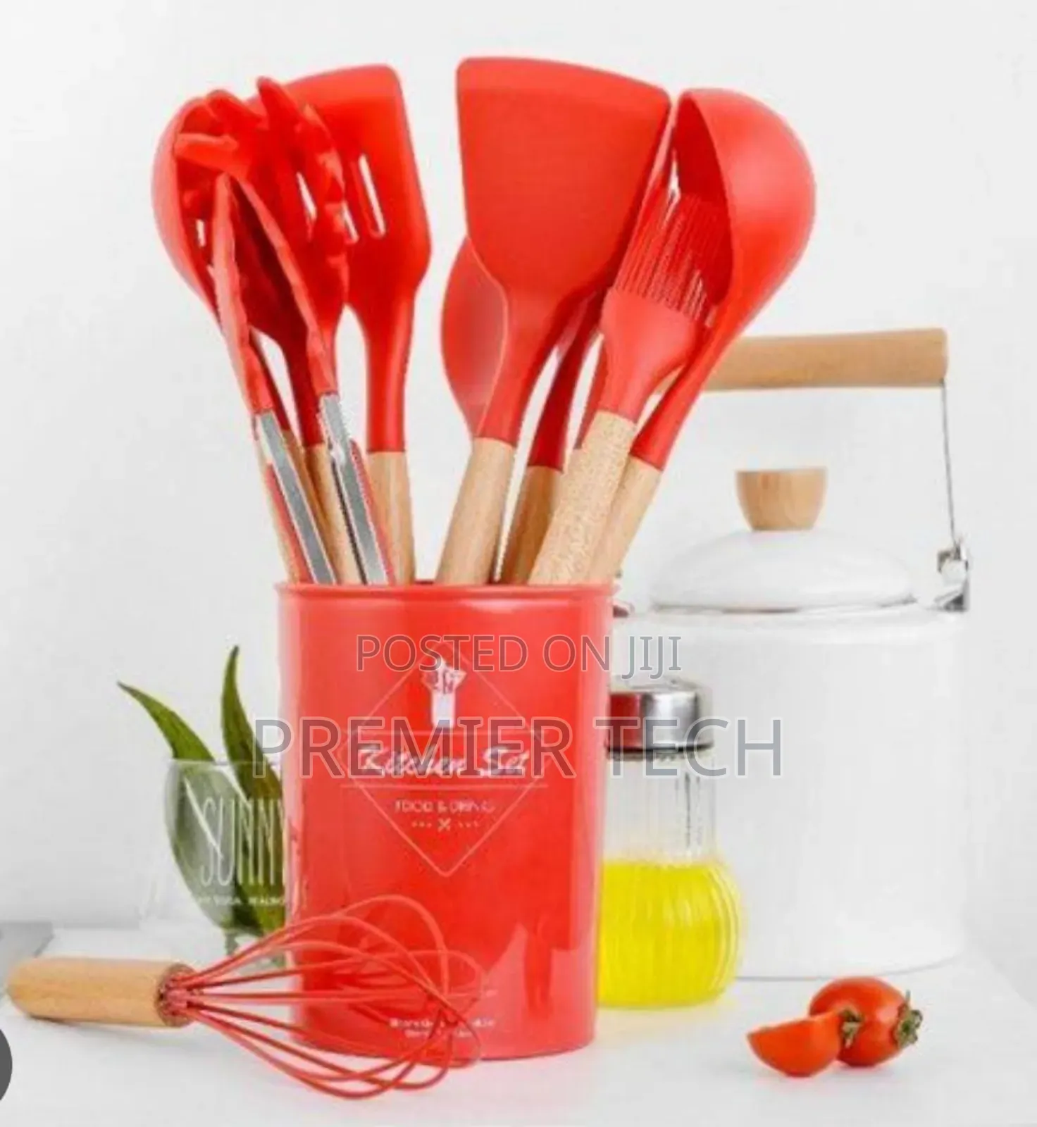 *11pc Nonstick Silicon Cooking/Serving Spoon Set